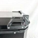 Baúl de aluminio 45 L (6 anclajes) Negro