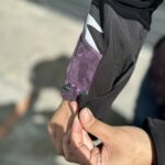 Chaqueta Street Negra Morada Mujer