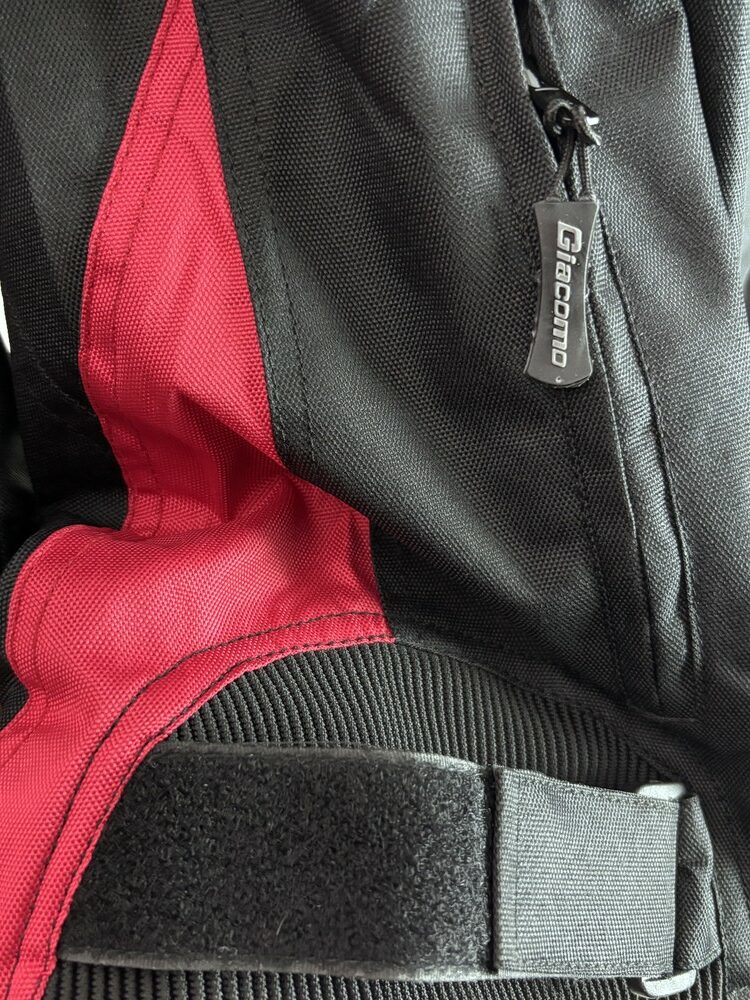 Chaqueta Hard Racer Negra Roja Hombre