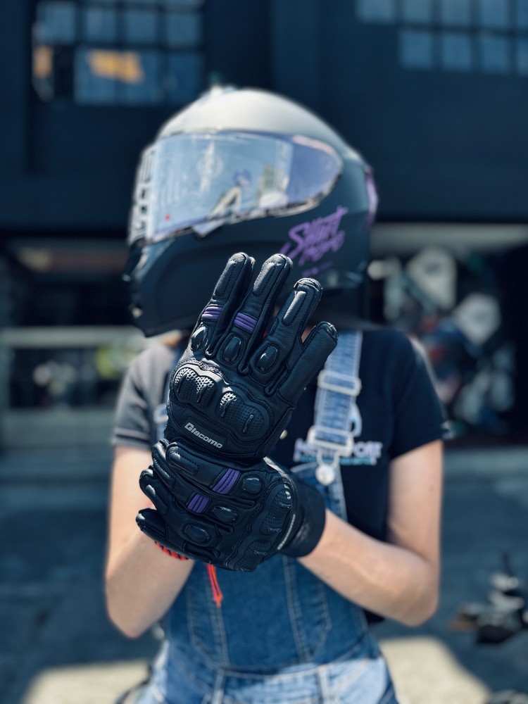 Guantes Street Race Morado