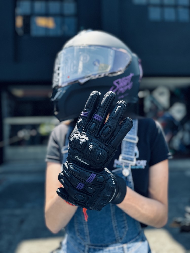 Guantes Street Race Morado