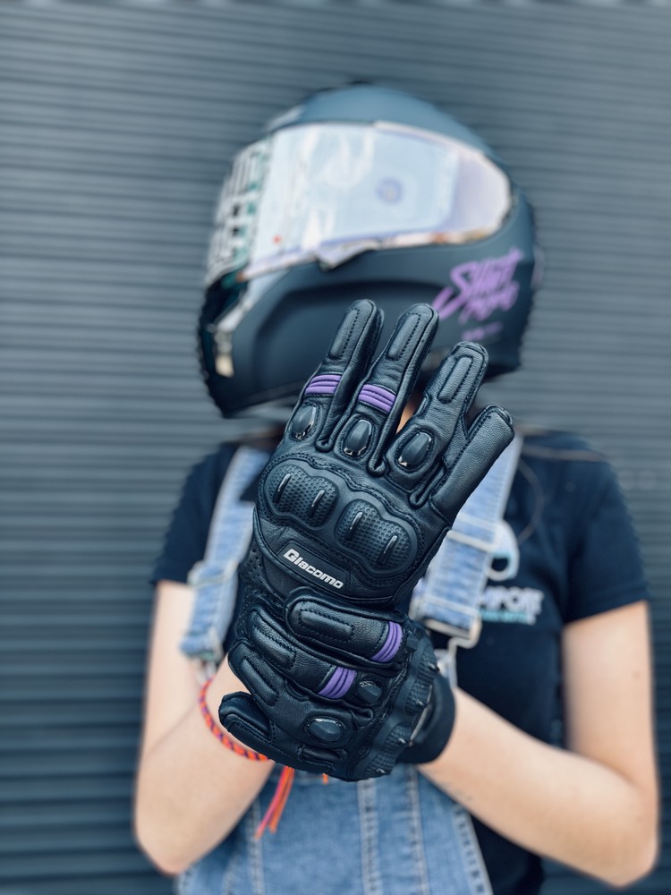 Guantes Street Race Morado