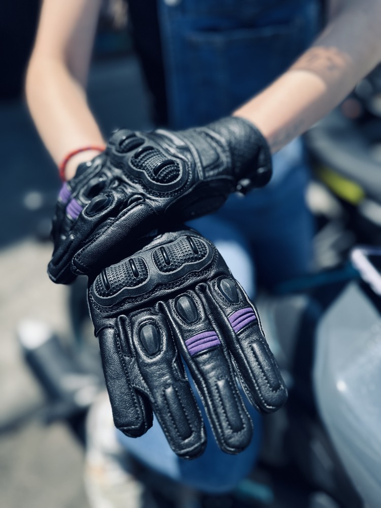 Guantes Street Race Morado