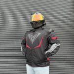 Chaqueta Hard Racer Negra Roja Hombre
