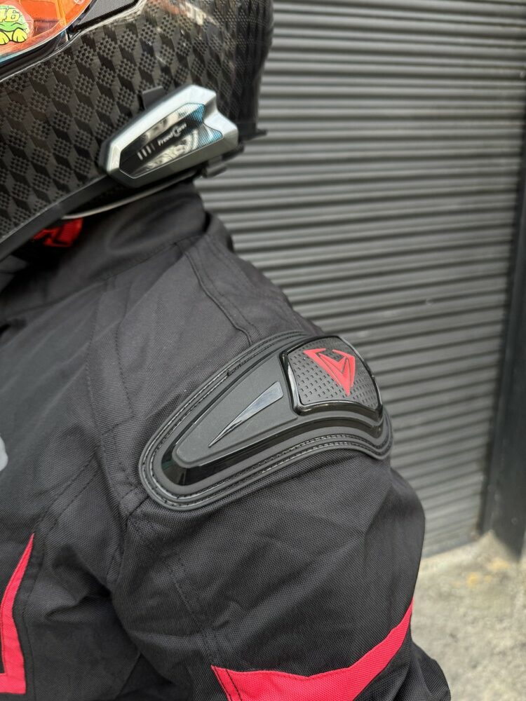 Chaqueta Hard Racer Negra Roja Hombre