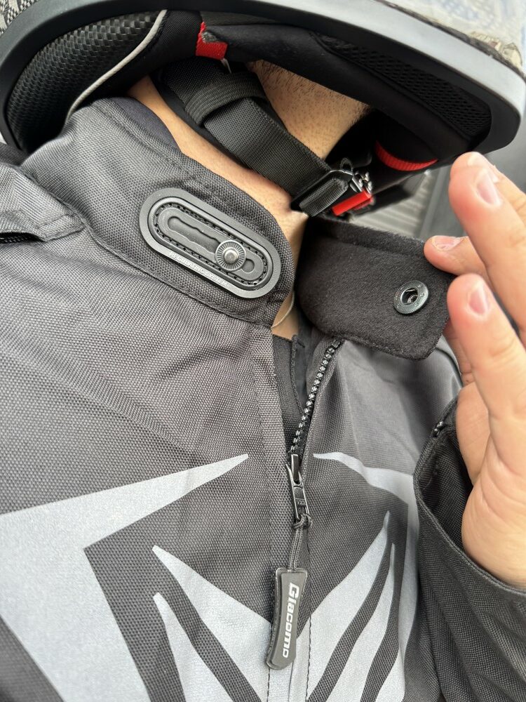 Chaqueta Hard Racer Negra Roja Hombre
