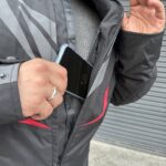 Chaqueta Hard Racer Negra Roja Hombre
