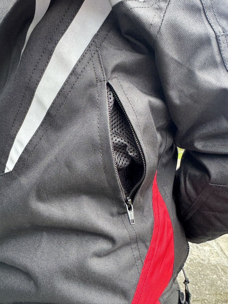 Chaqueta Hard Racer Negra Roja Hombre