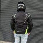 Chaqueta Hard Racer Negra Verde Neon Hombre