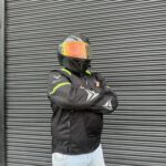 Chaqueta Summer Lite Negra Verde Hombre