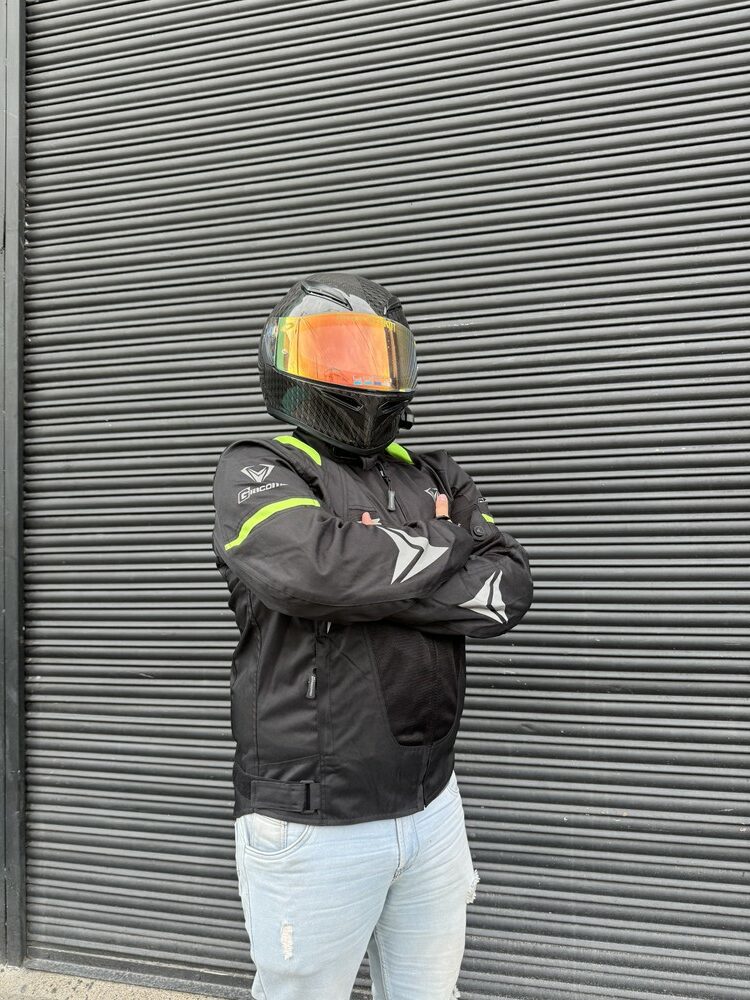 Chaqueta Summer Lite Negra Verde Hombre