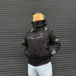 Chaqueta Summer Lite Negra Verde Hombre