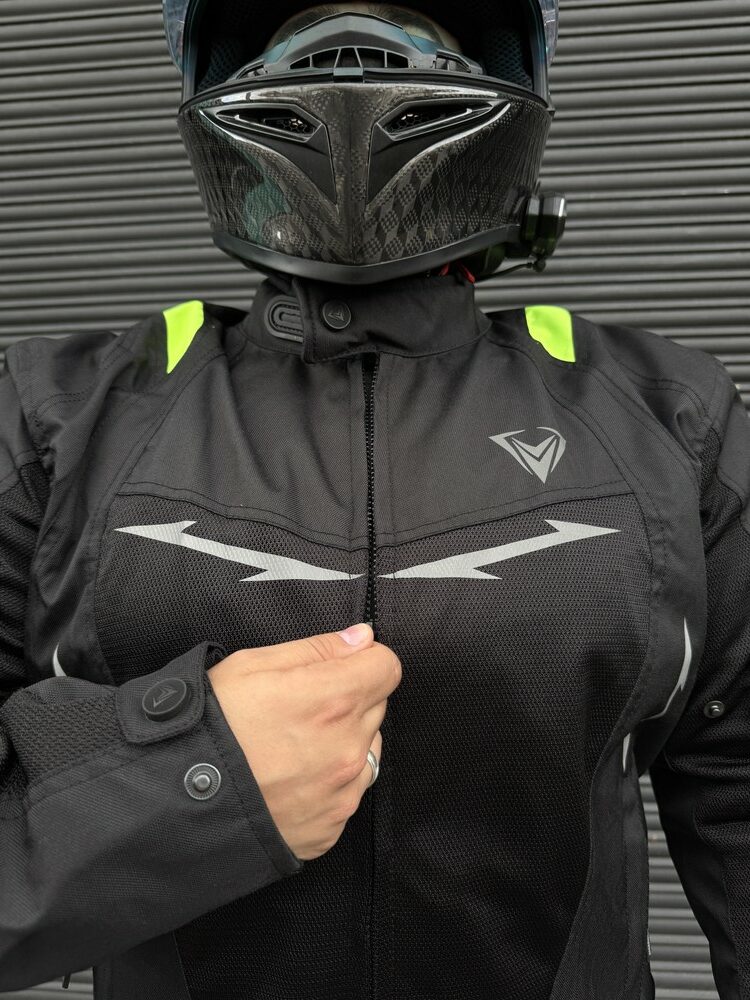 Chaqueta Summer Lite Negra Verde Hombre