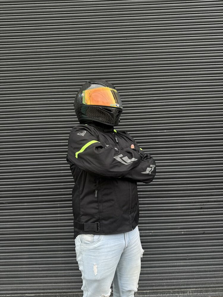 Chaqueta Winter Lite Negra Verde Hombre