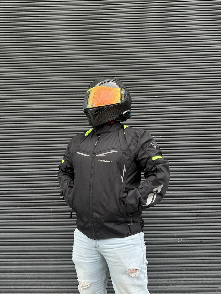 Chaqueta Winter Lite Negra Verde Hombre