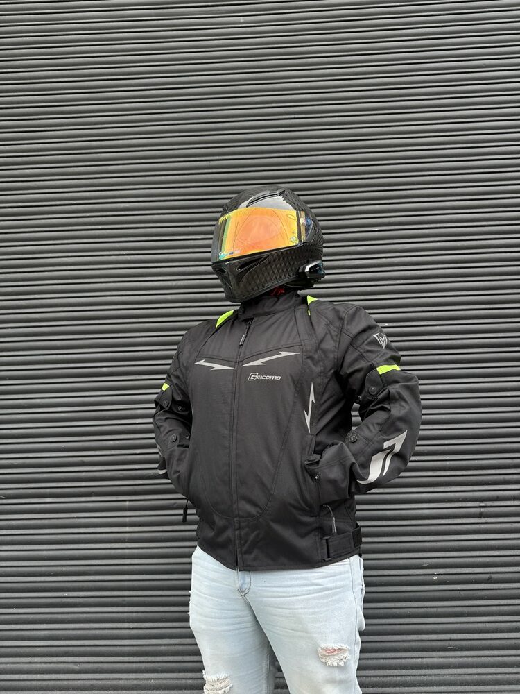Chaqueta Winter Lite Negra Verde Hombre