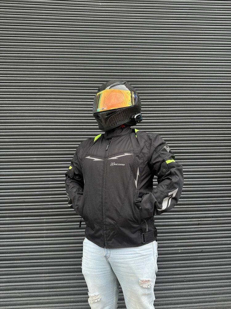 Chaqueta Winter Lite Negra Verde Hombre