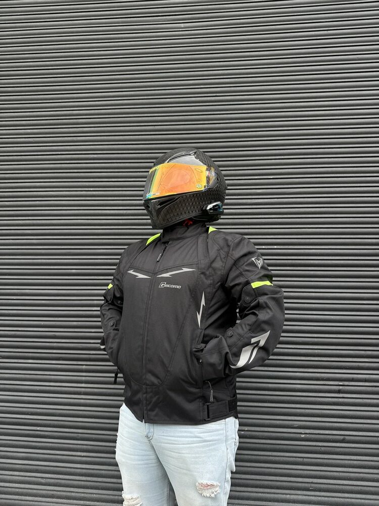 Chaqueta Winter Lite Negra Verde Hombre
