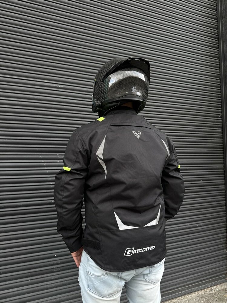 Chaqueta Winter Lite Negra Verde Hombre