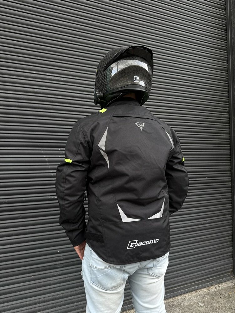 Chaqueta Winter Lite Negra Verde Hombre