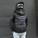 Chaqueta Street Negra Azul Hombre