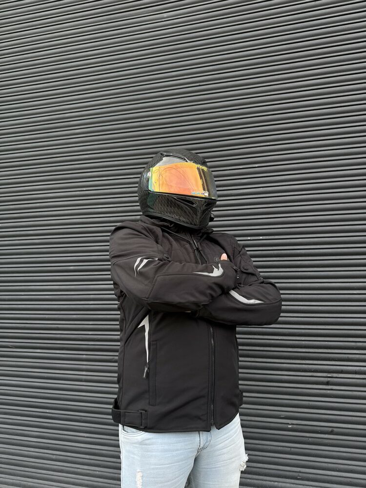 Chaqueta Street Negra Hombre