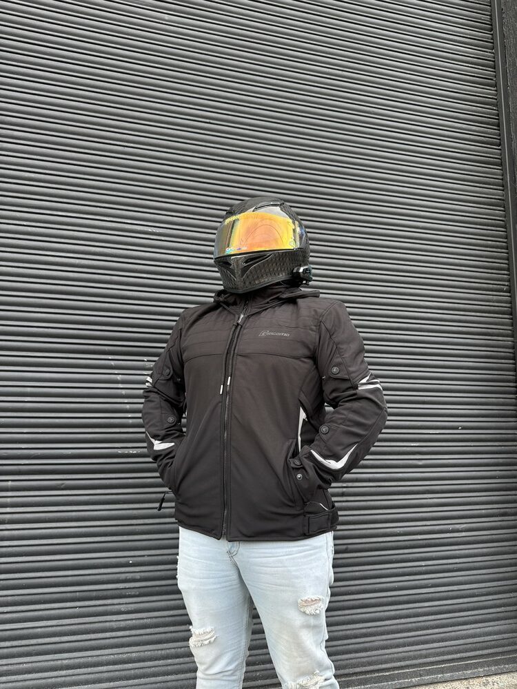 Chaqueta Street Negra Hombre