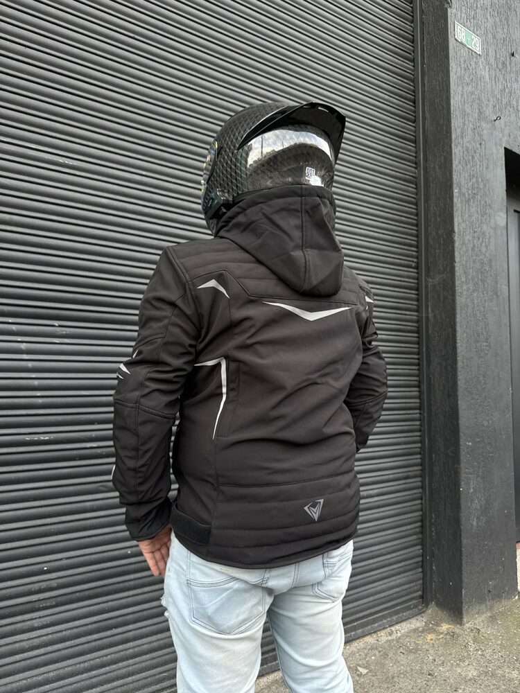 Chaqueta Street Negra Hombre