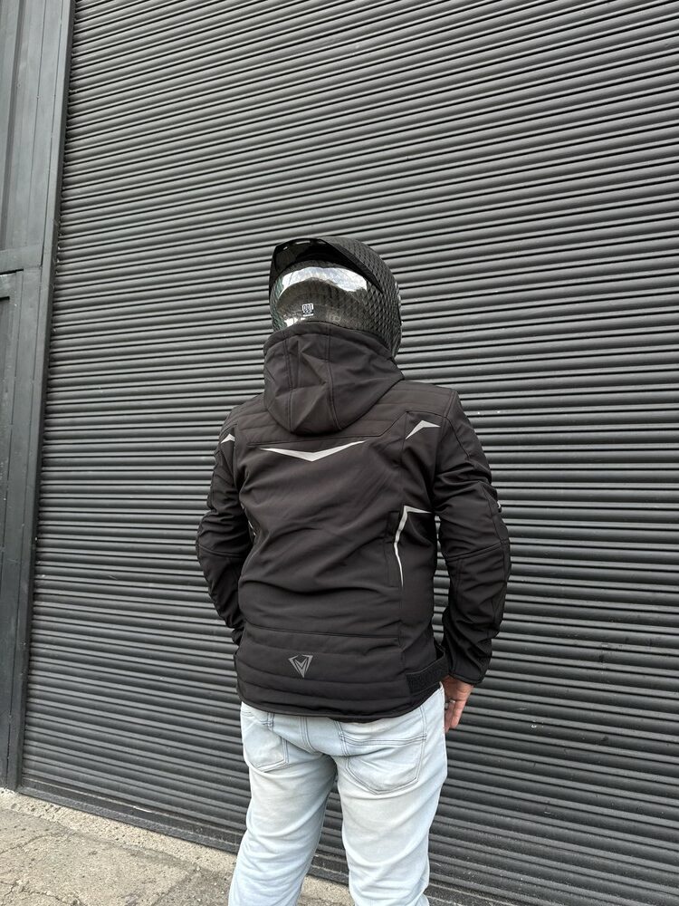 Chaqueta Street Negra Hombre