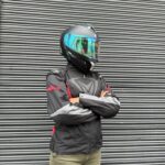 Chaqueta Hard Racer Negra Roja Mujer