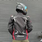Chaqueta Hard Racer Negra Roja Mujer