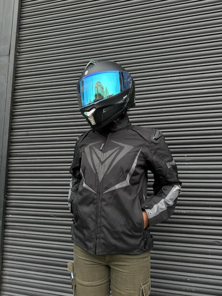 Chaqueta Hard Racer Negra Mujer