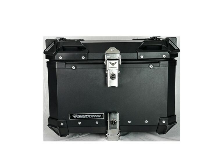Baúl de aluminio 55 L Negro