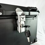 Baúl de aluminio 55 L Negro