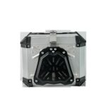 Baúl de aluminio 45 L (6 anclajes) Gris