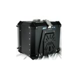 Baúl de aluminio 55 L Negro