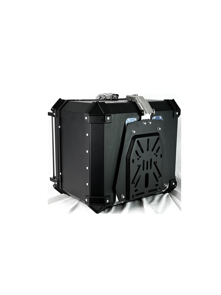 Baúl de aluminio 55 L Negro
