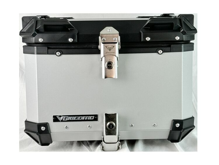 Baúl de aluminio 55 L Gris