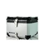 Baúl de aluminio 55 L Gris