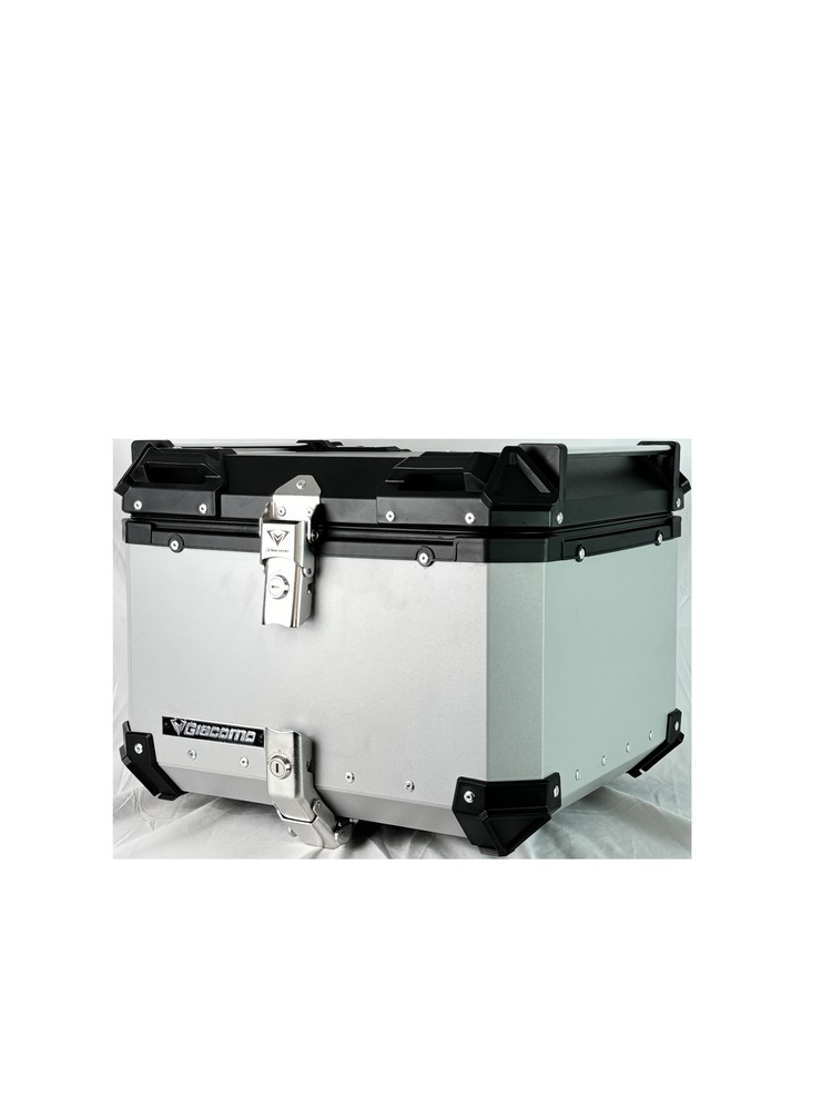Baúl de aluminio 55 L Gris