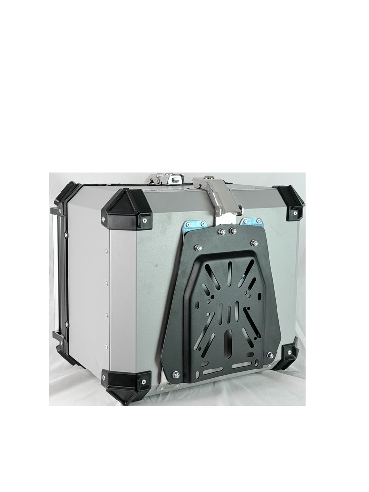 Baúl de aluminio 55 L Gris